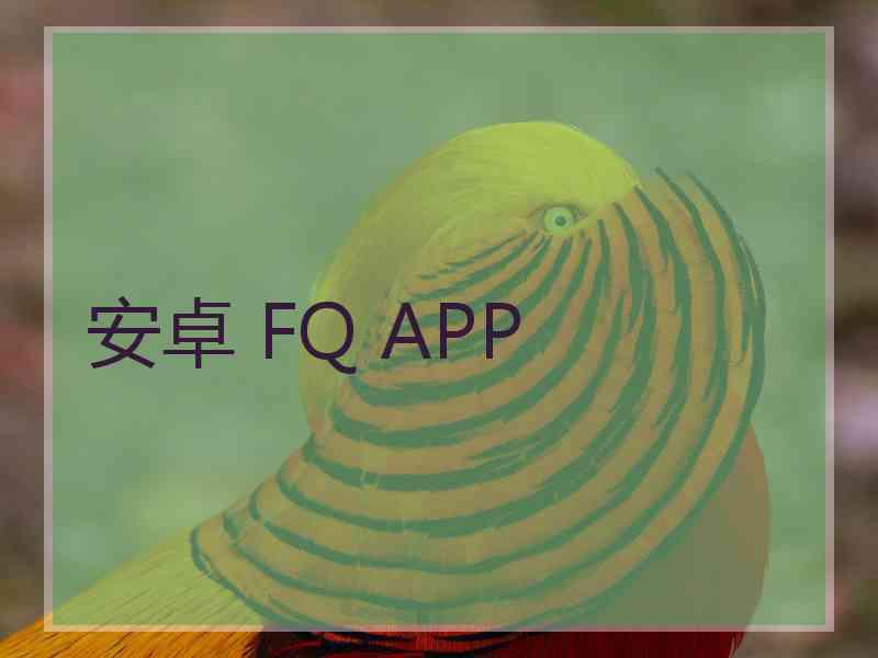 安卓 FQ APP