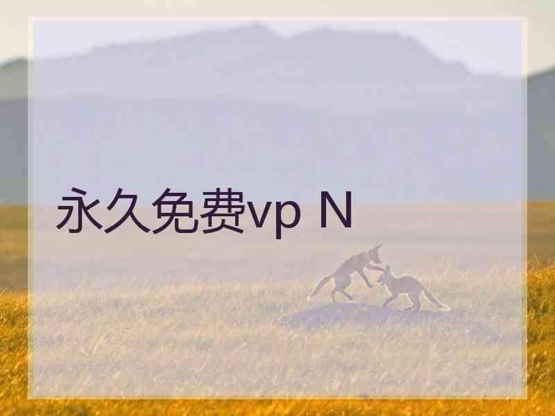 永久免费vp N