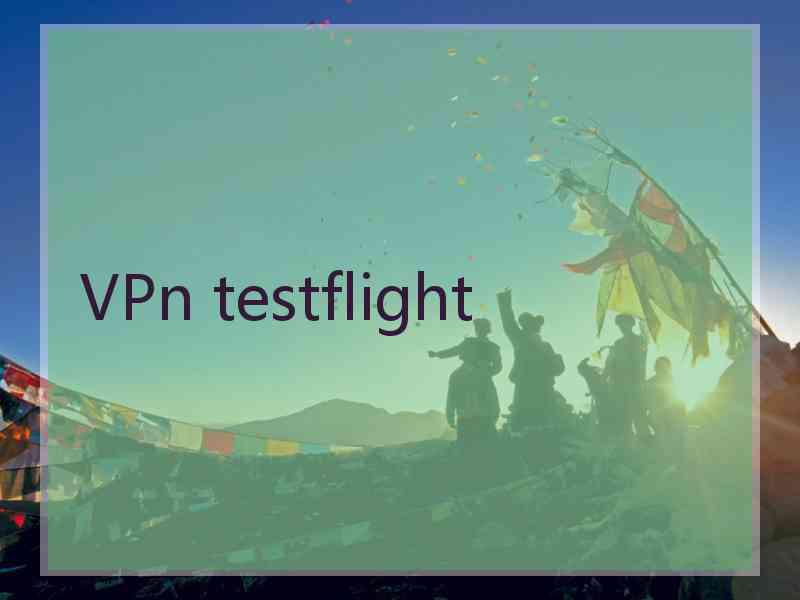 VPn testflight