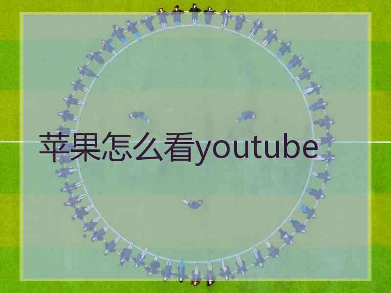 苹果怎么看youtube