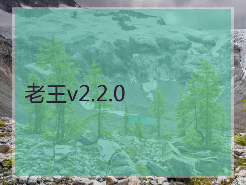 老王v2.2.0