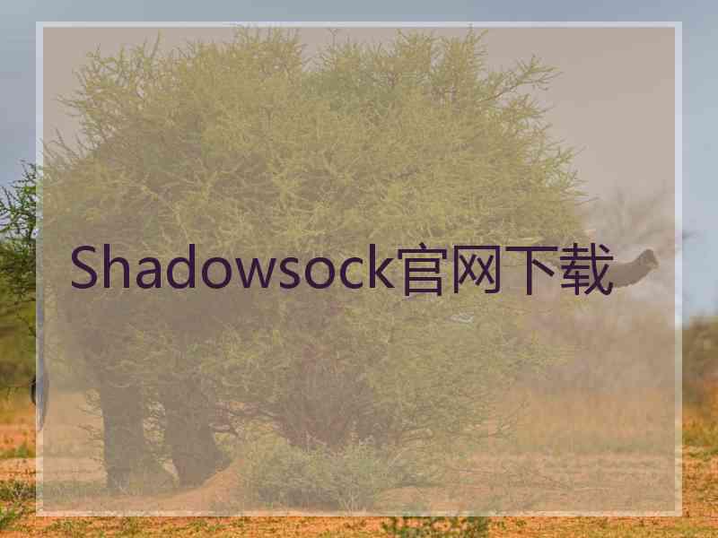 Shadowsock官网下载