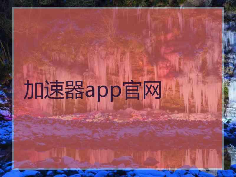 加速器app官网