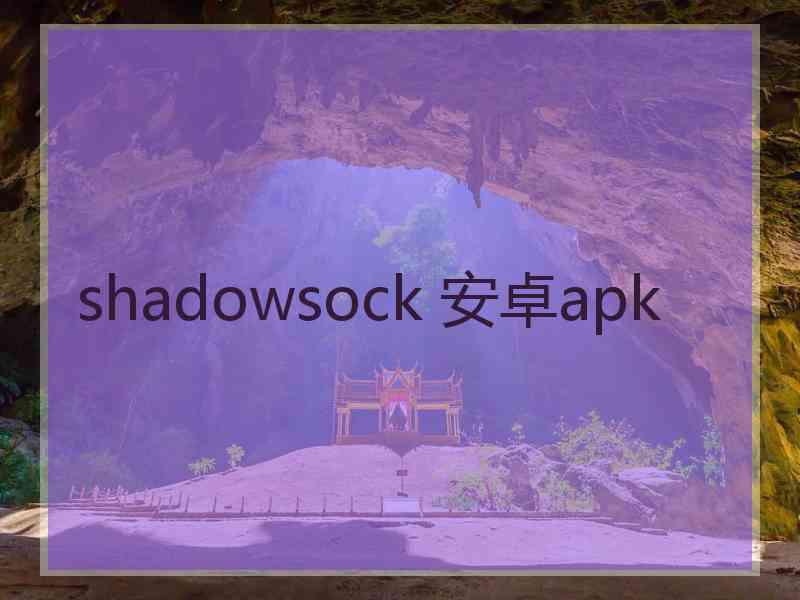 shadowsock 安卓apk