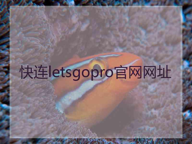 快连letsgopro官网网址