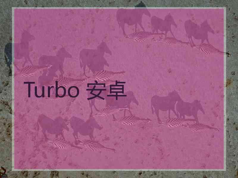 Turbo 安卓