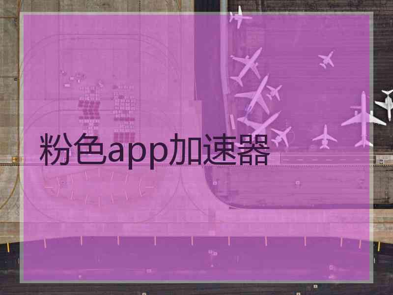 粉色app加速器