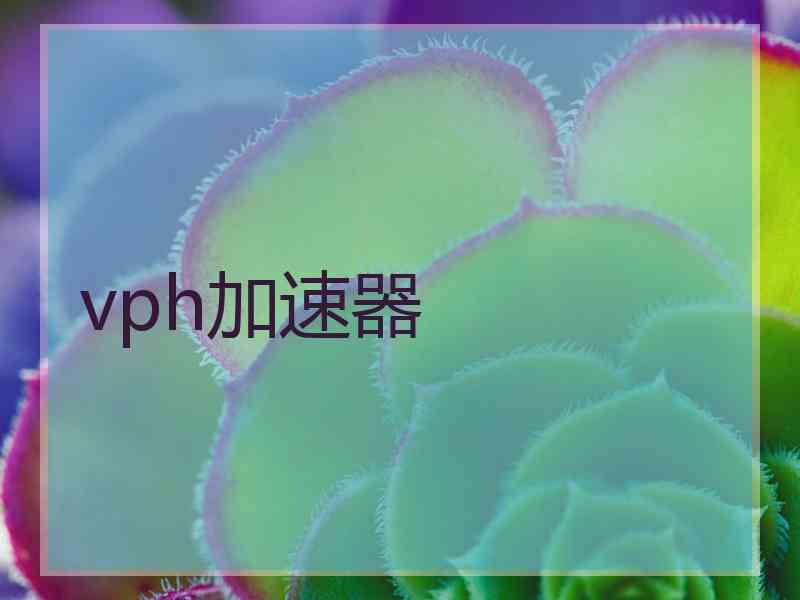 vph加速器