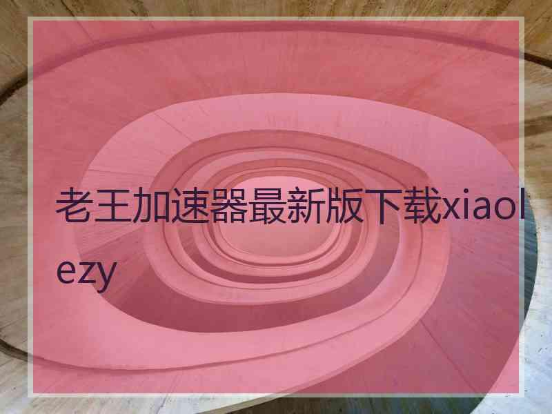 老王加速器最新版下载xiaolezy