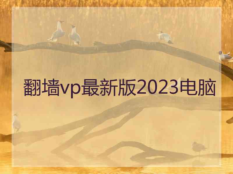 翻墙vp最新版2023电脑