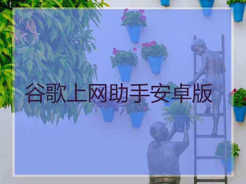 谷歌上网助手安卓版