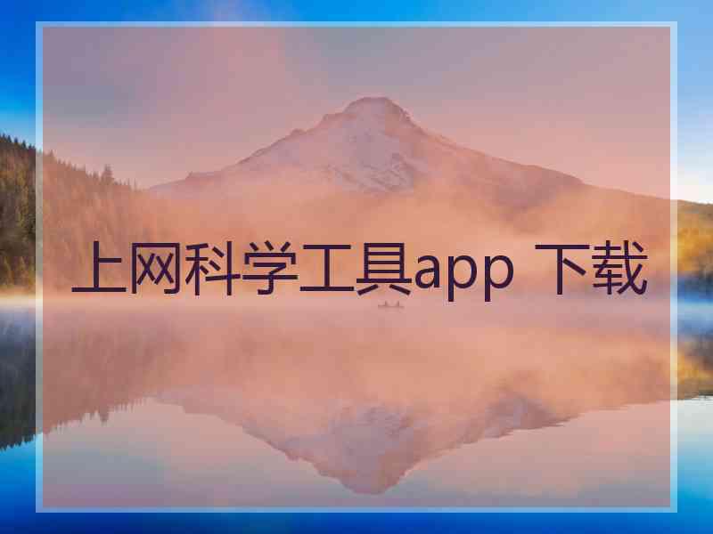 上网科学工具app 下载